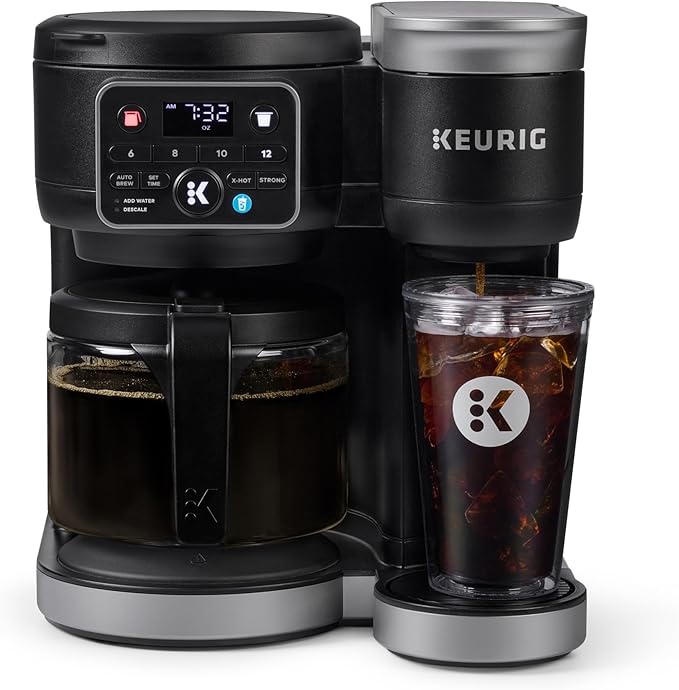 Keurig K-Duo Hot & Iced Single Serve & Carafe Coffee Maker.