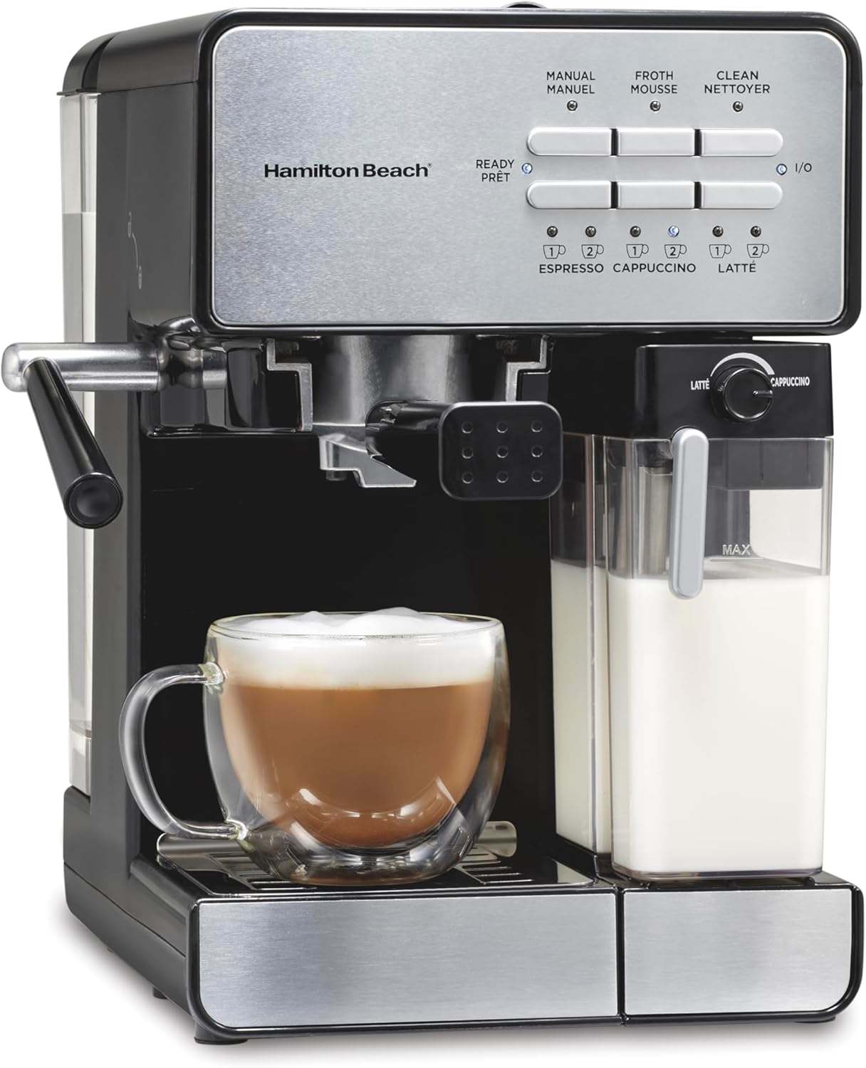 Hamilton Beach Slide and Lock Espresso Machine