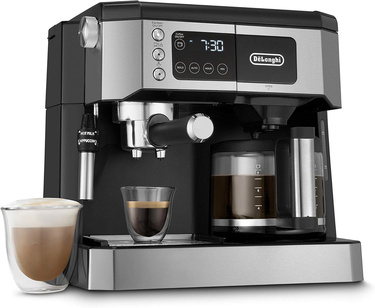 De'Longhi UPGRADED All-in-One Combination Coffee Maker.
